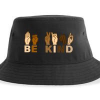 Be Kind Sign Language Sustainable Bucket Hat