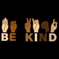 Be Kind Sign Language Bucket Hat