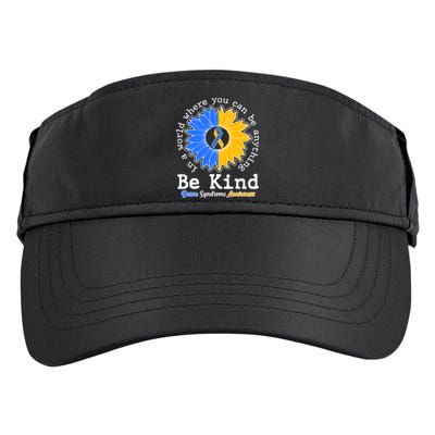 Be Kind Sunflower Ribbon Down Syndrome Awareness Adult Drive Performance Visor