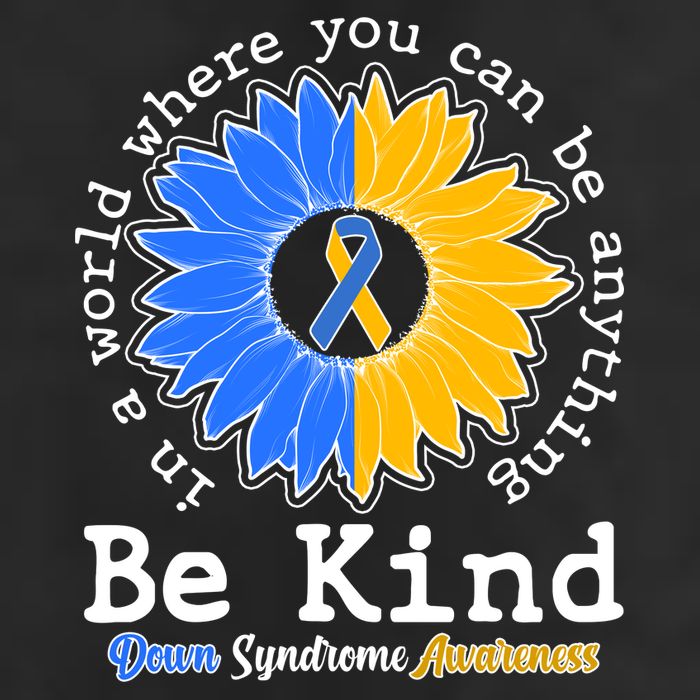 Be Kind Sunflower Ribbon Down Syndrome Awareness Adult Drive Performance Visor