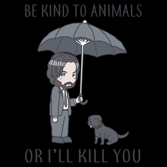 Be Kind To Animals Or I'll Kill You Mug