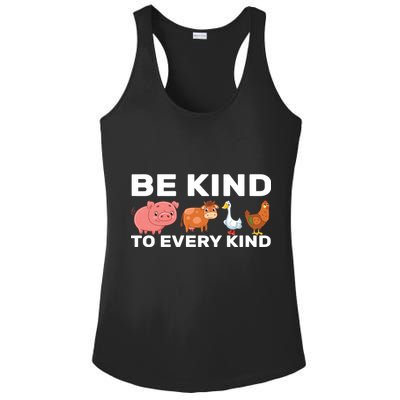 Be Kind To Every Kind Ladies PosiCharge Competitor Racerback Tank