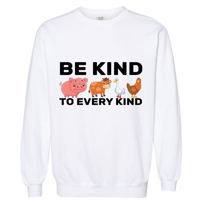 Be Kind To Every Kind Garment-Dyed Sweatshirt