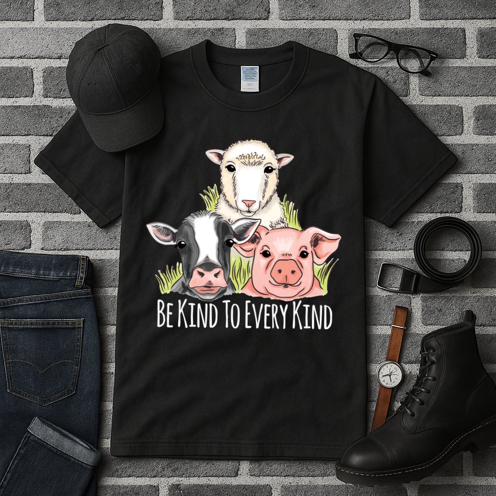 Be Kind To Every Kind Vegan Tall T-Shirt
