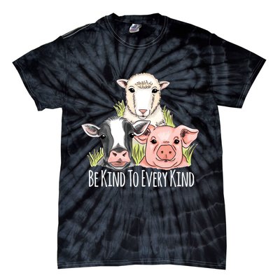 Be Kind To Every Kind Vegan Tie-Dye T-Shirt