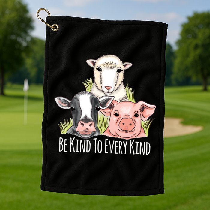 Be Kind To Every Kind Vegan Golf Towel