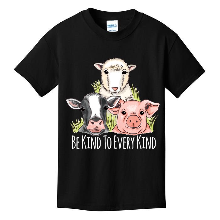 Be Kind To Every Kind Vegan Kids T-Shirt