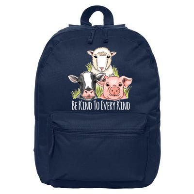 Be Kind To Every Kind Vegan 16 in Basic Backpack