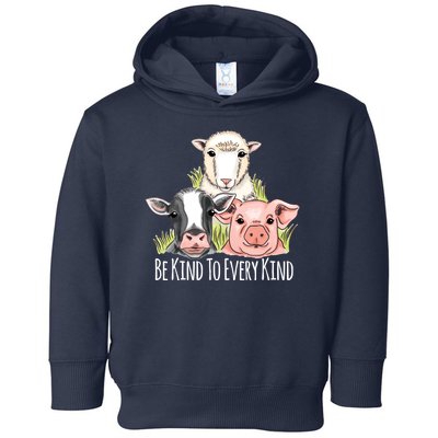 Be Kind To Every Kind Vegan Toddler Hoodie