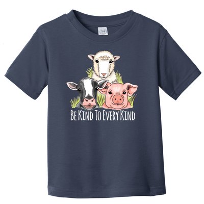 Be Kind To Every Kind Vegan Toddler T-Shirt