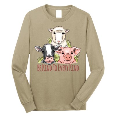 Be Kind To Every Kind Vegan Long Sleeve Shirt