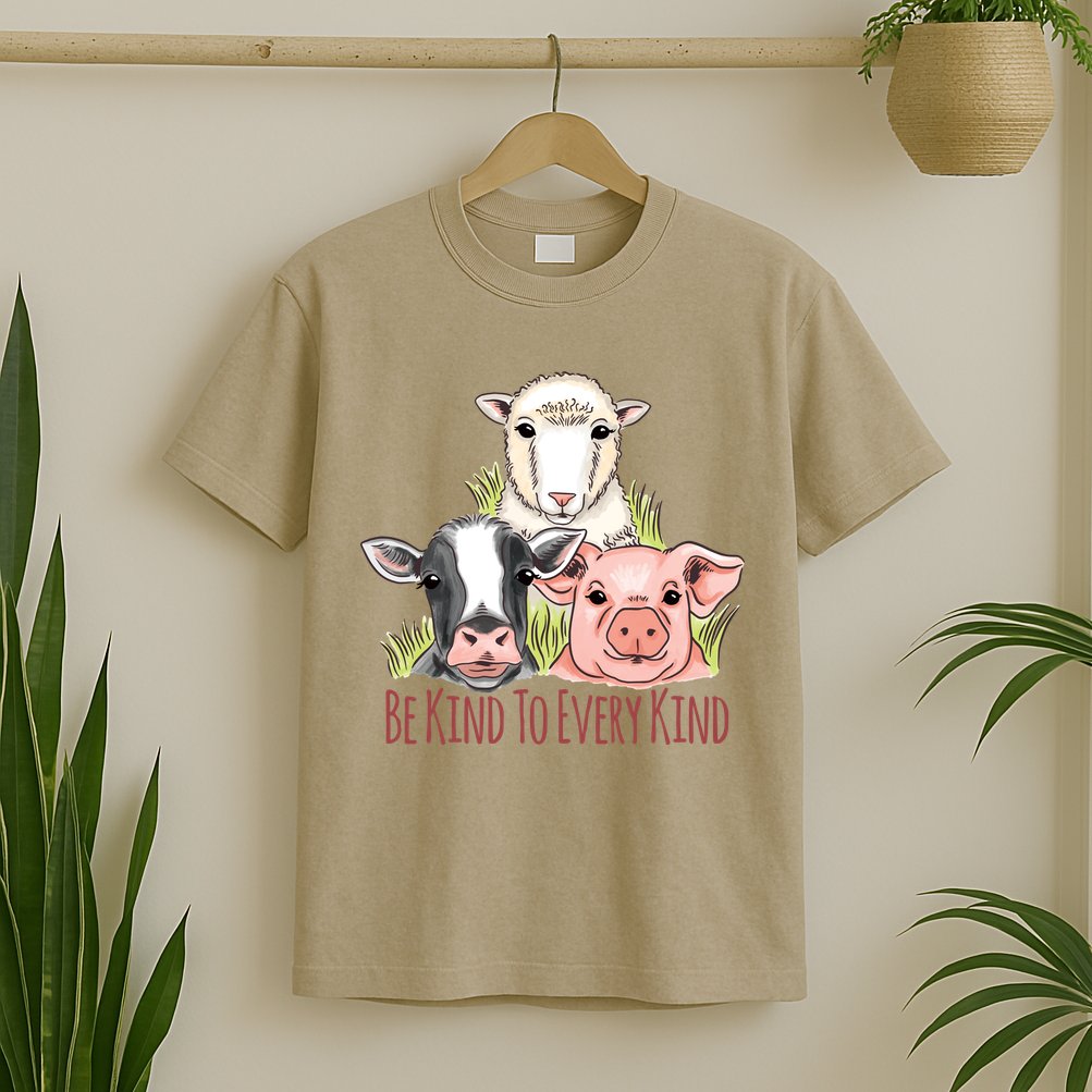 Be Kind To Every Kind Vegan T-Shirt