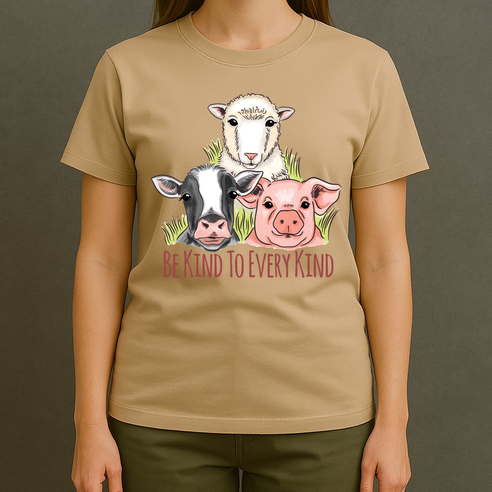 Be Kind To Every Kind Vegan T-Shirt