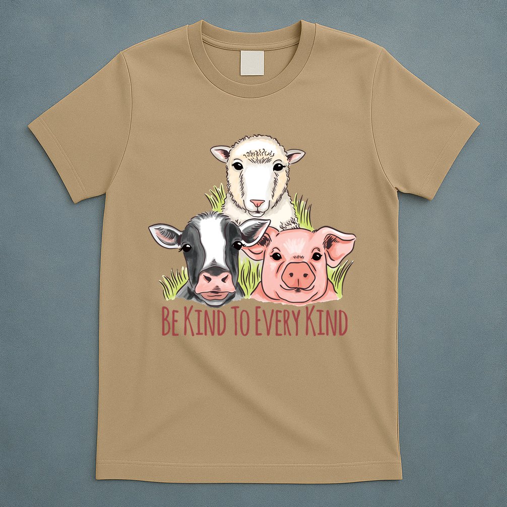 Be Kind To Every Kind Vegan T-Shirt