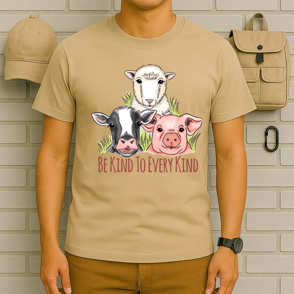 Be Kind To Every Kind Vegan T-Shirt