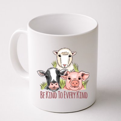 Be Kind To Every Kind Vegan Coffee Mug