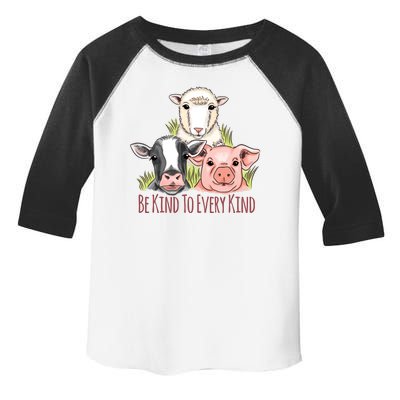 Be Kind To Every Kind Vegan Toddler Fine Jersey T-Shirt