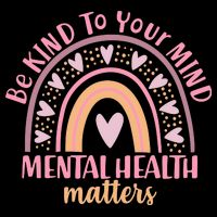 Be Kind To Your Mind Mental Health Matters Patten Rainbow Flatbill Hat