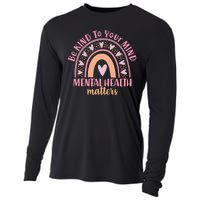 Be Kind To Your Mind Mental Health Matters Patten Rainbow Cooling Performance Long Sleeve Crew