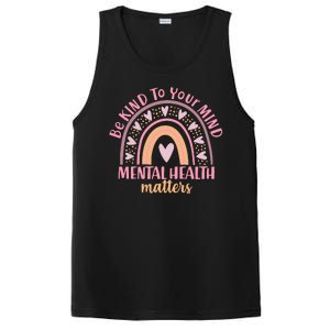 Be Kind To Your Mind Mental Health Matters Patten Rainbow PosiCharge Competitor Tank