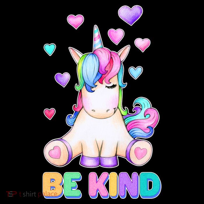 Be Kind Unicorn Sustainable Bucket Hat
