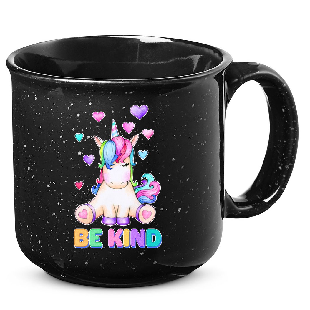 Be Kind Unicorn 15oz Campfire Ceramic Mug