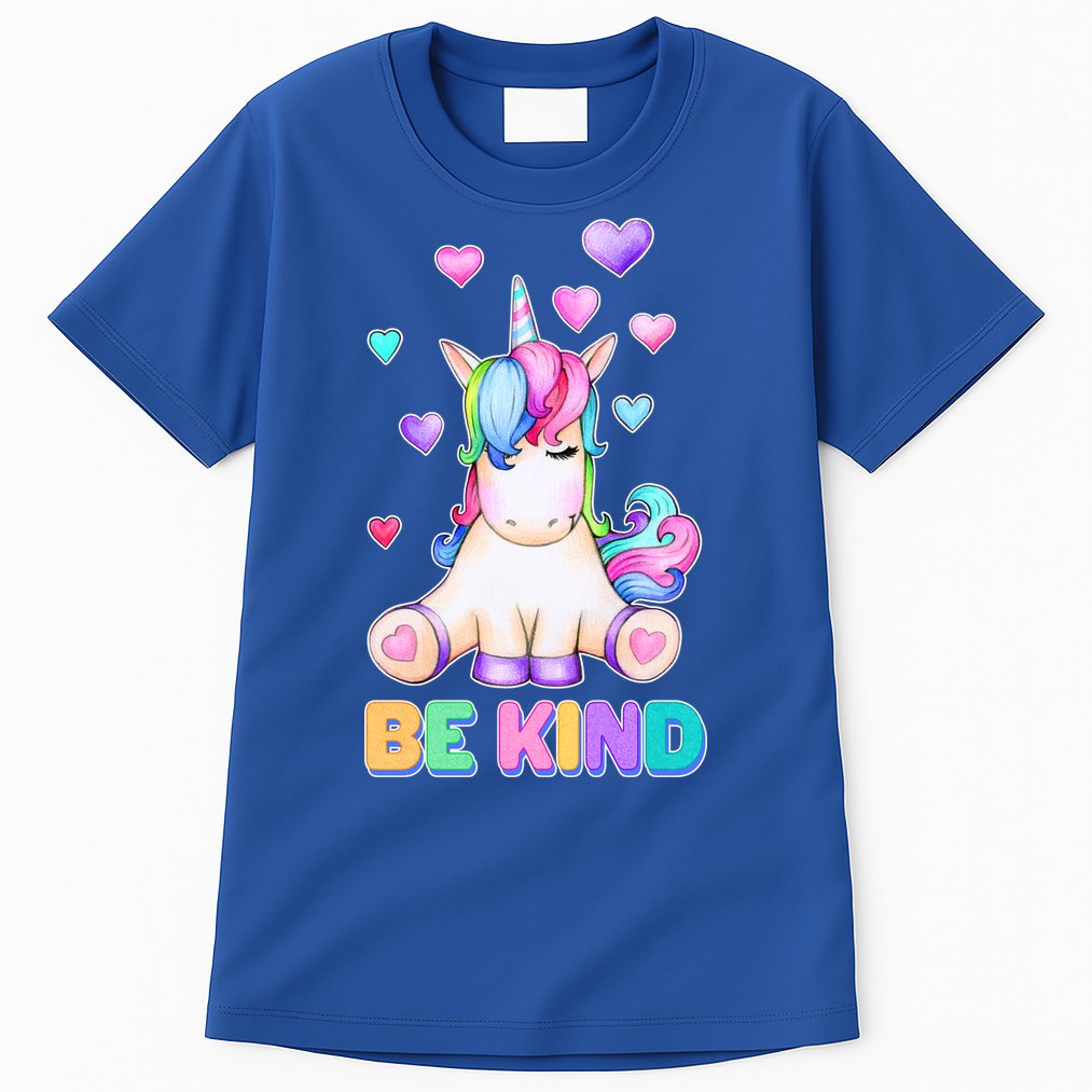 Be Kind Unicorn Tall T-Shirt