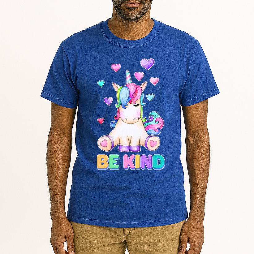 Be Kind Unicorn Tall T-Shirt