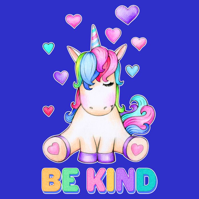 Be Kind Unicorn Tall T-Shirt
