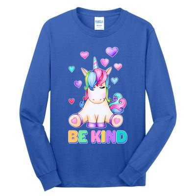 Be Kind Unicorn Tall Long Sleeve T-Shirt