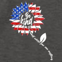 Be Kind USA American Sunflower Vector Backpack