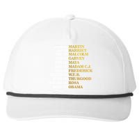 Be Like Inspiring Leaders Black History Snapback Five-Panel Rope Hat