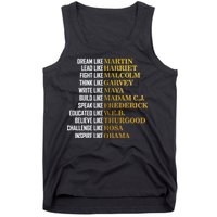 Be Like Inspiring Leaders Black History Tank Top