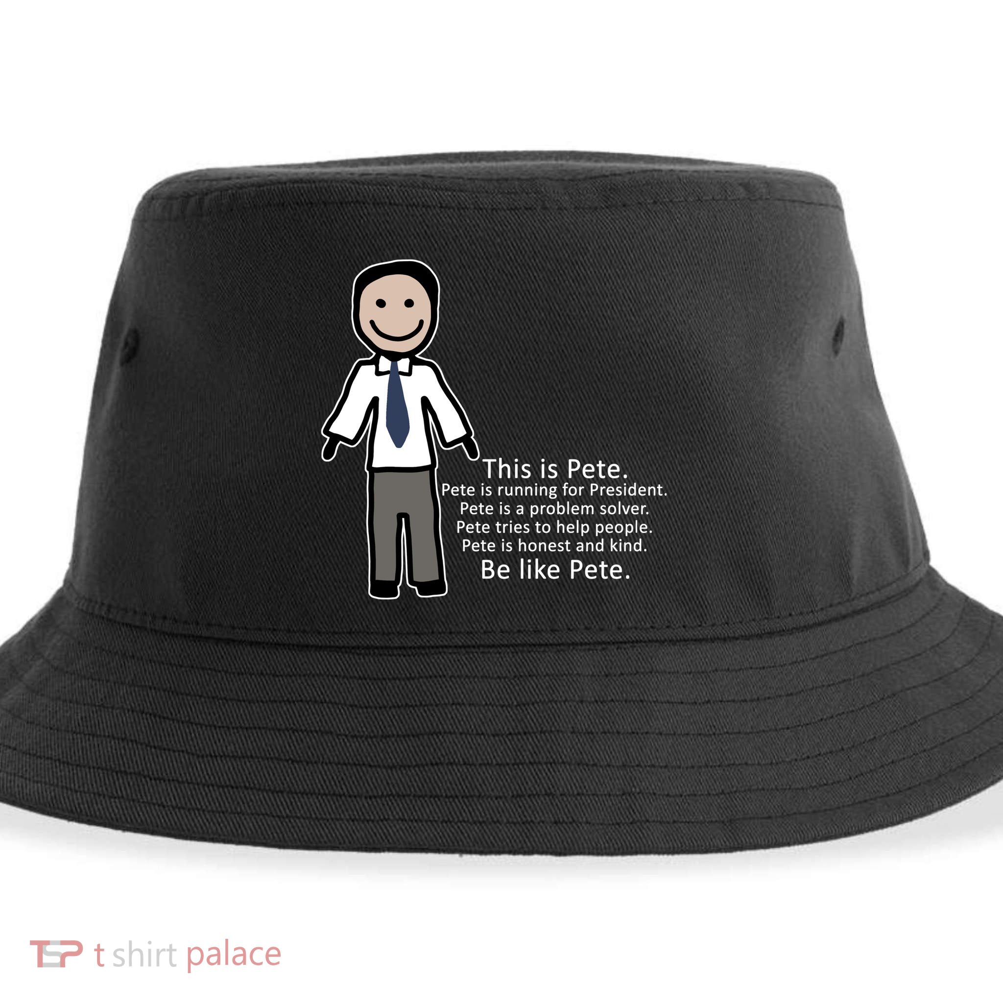 Be Like Pete Buttigieg Funny Sustainable Bucket Hat