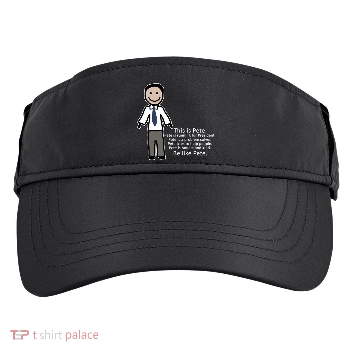 Be Like Pete Buttigieg Funny Adult Drive Performance Visor