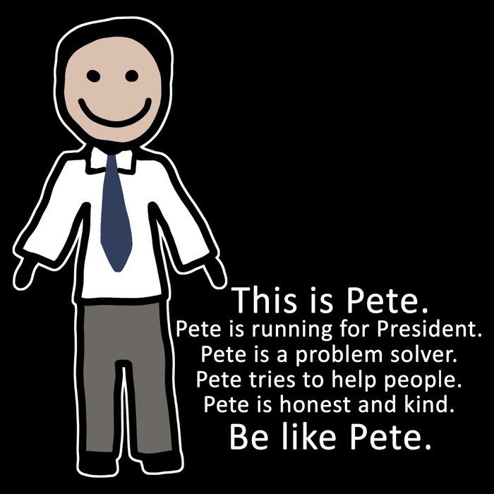 Be Like Pete Buttigieg Funny Drawstring Bag