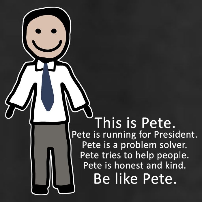 Be Like Pete Buttigieg Funny Golf Towel