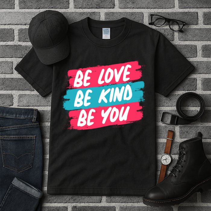 Be Love Be Kind Be You Tall T-Shirt