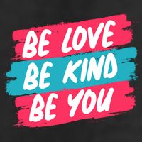 Be Love Be Kind Be You Adult Drive Performance Visor