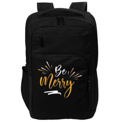 Be Merry Christmas  Impact Tech Backpack