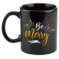 Be Merry Christmas  11oz C Handle Ceramic Mug