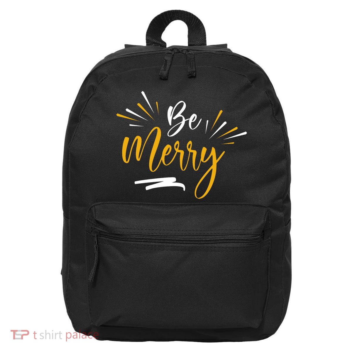 Be Merry Christmas  16 in Basic Backpack