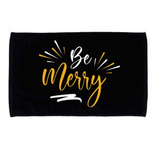 Be Merry Christmas  Microfiber Hand Towel