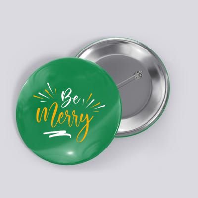 Be Merry Christmas  Button