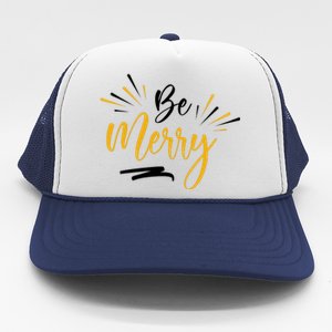 Be Merry Christmas  Trucker Hat