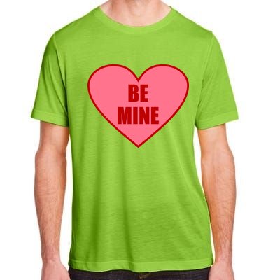 Be Mine Valentine's Day Heart Love Design Adult ChromaSoft Performance T-Shirt