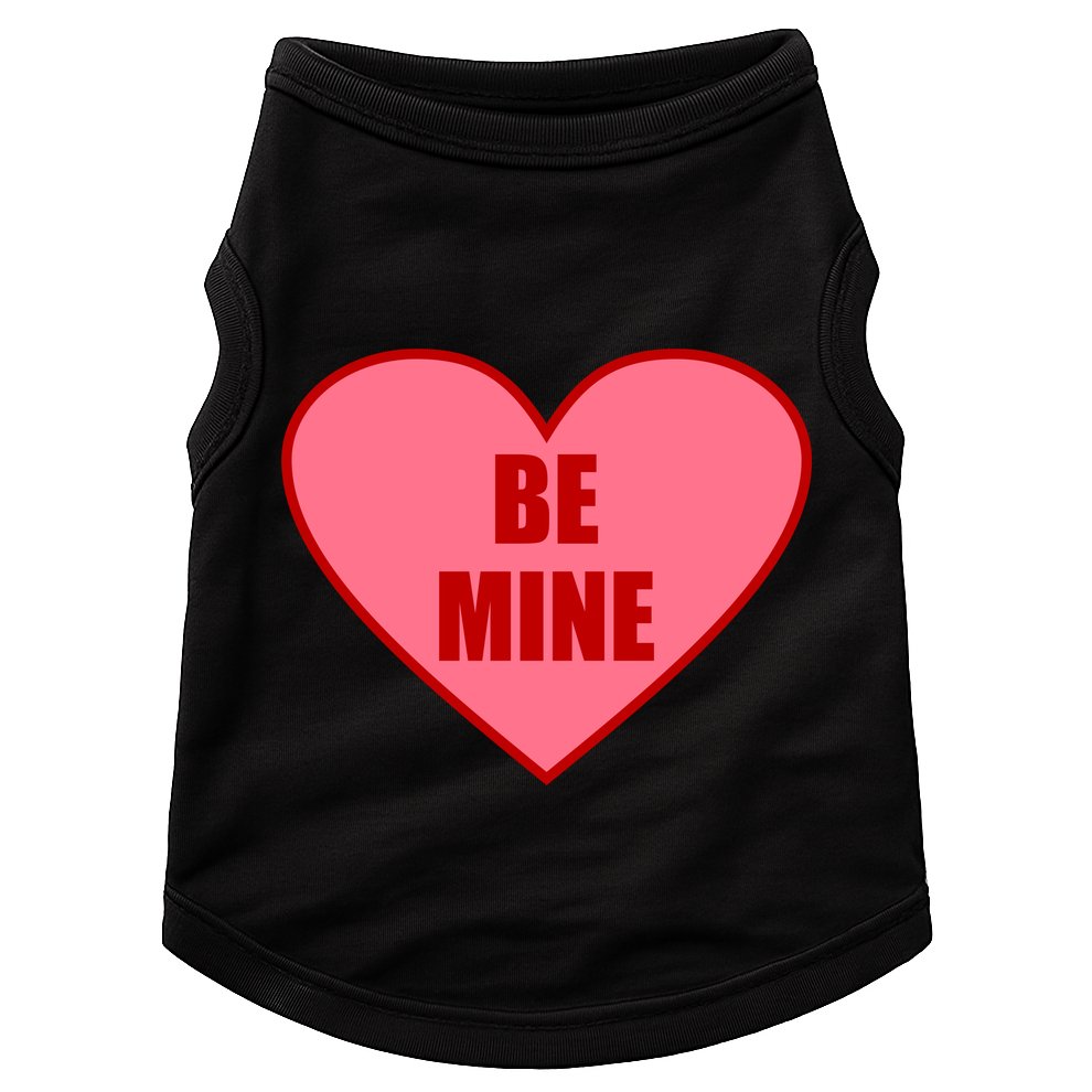 Be Mine Valentine's Day Heart Love Design Doggie Tank