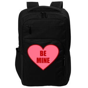 Be Mine Valentine's Day Heart Love Design Impact Tech Backpack