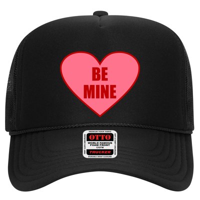 Be Mine Valentine's Day Heart Love Design Trucker Hat