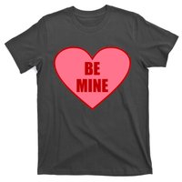 Be Mine Valentine's Day Heart Love Design T-Shirt